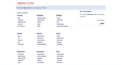 Desktop Screenshot of amhh.com